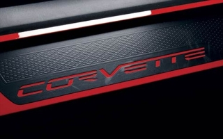 Aufkleber  Einstiegsleiste - Decal Set  Corvette C6